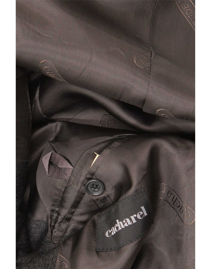 Cacharel Herre 3-knaps blazerjakke UK 40 Large Grey Classic