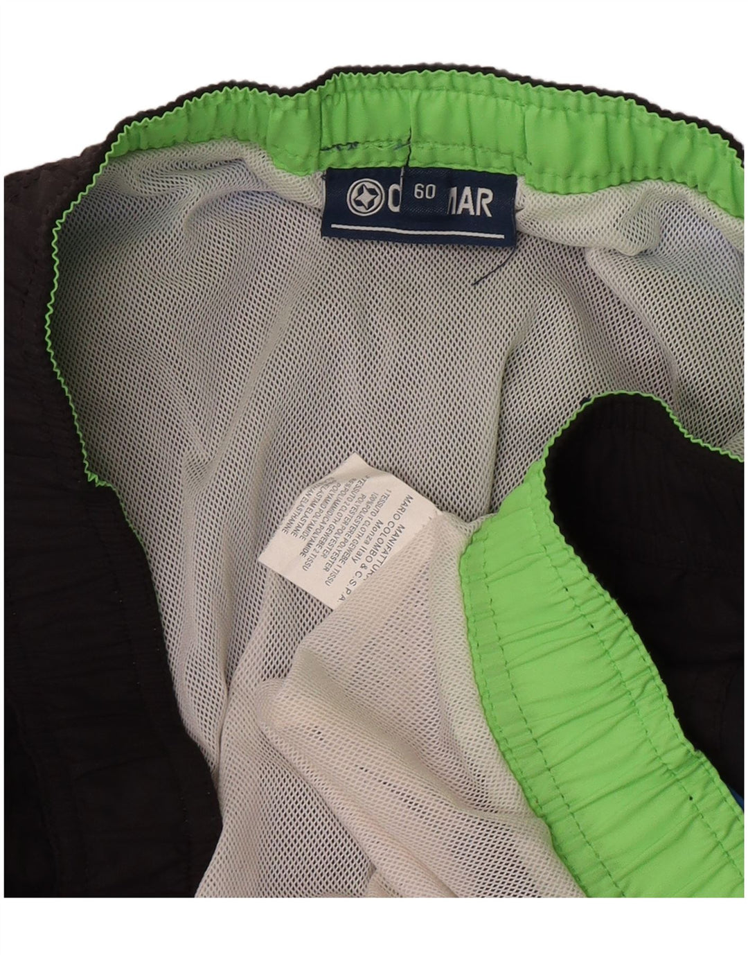 Colmar Herre grafiske svømmeshorts IT 60 2XL Sort Colourblock Polyester