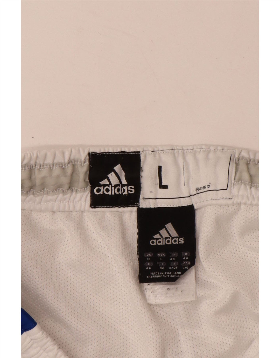 ADIDAS Climalite sportsshorts til kvinder UK 18 XL Hvid bomuld