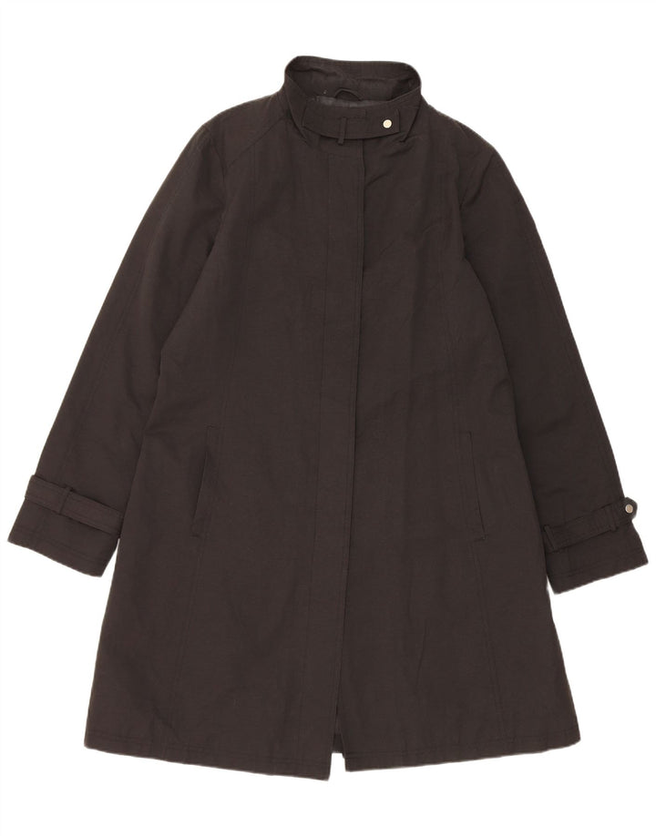 John Lewis Dame Overfrakke UK 14 Medium Sort Bomuld