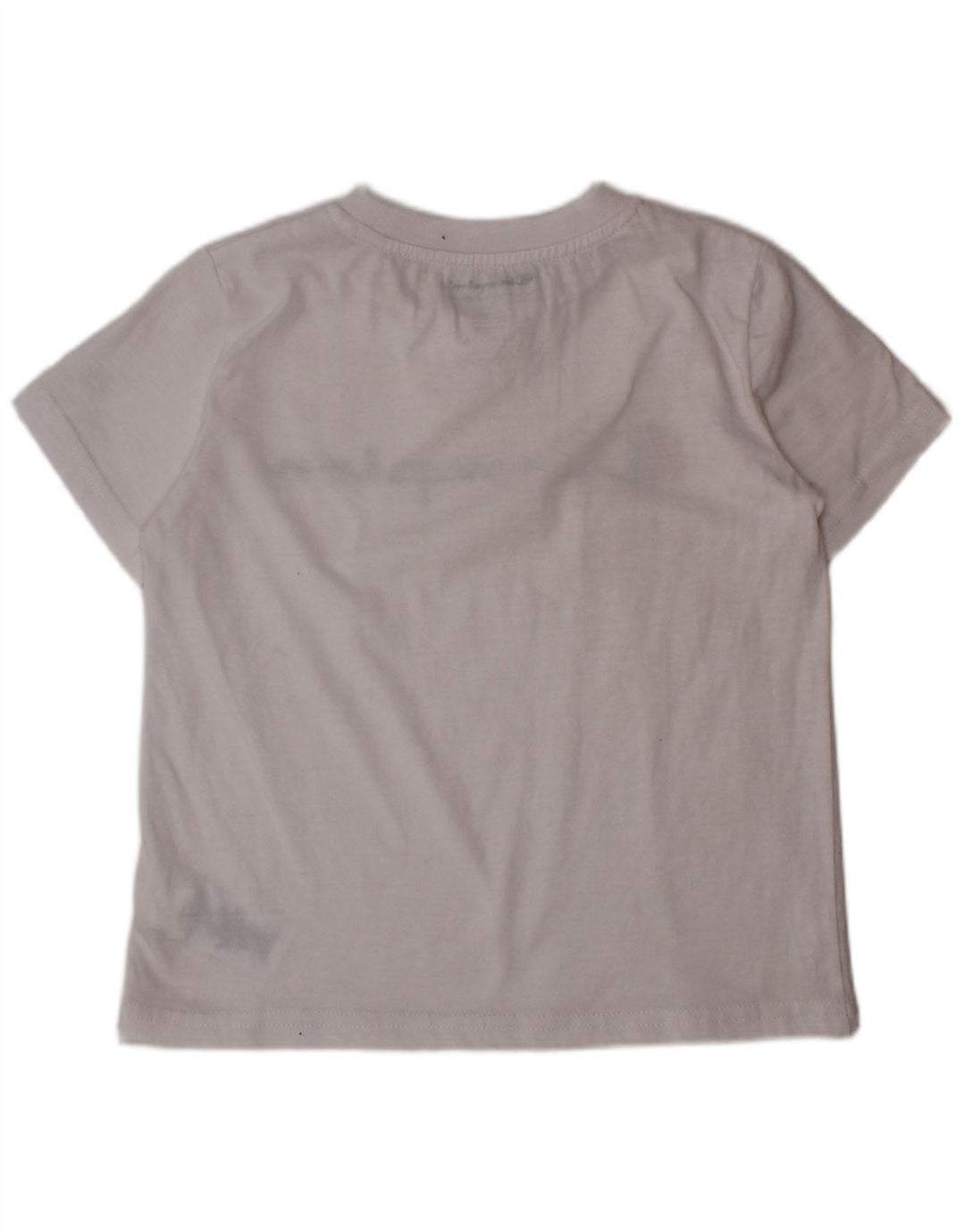 CHAMPION Drenge Grafisk T-Shirt Top 4-5 År Hvid Bomuld