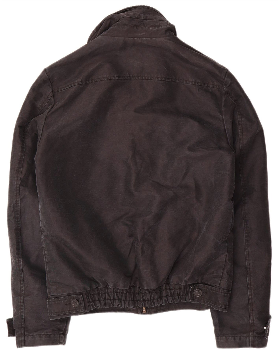 Calvin Klein Jeans Herre Khakis Utility Jacket UK 36 Small Black Cotton