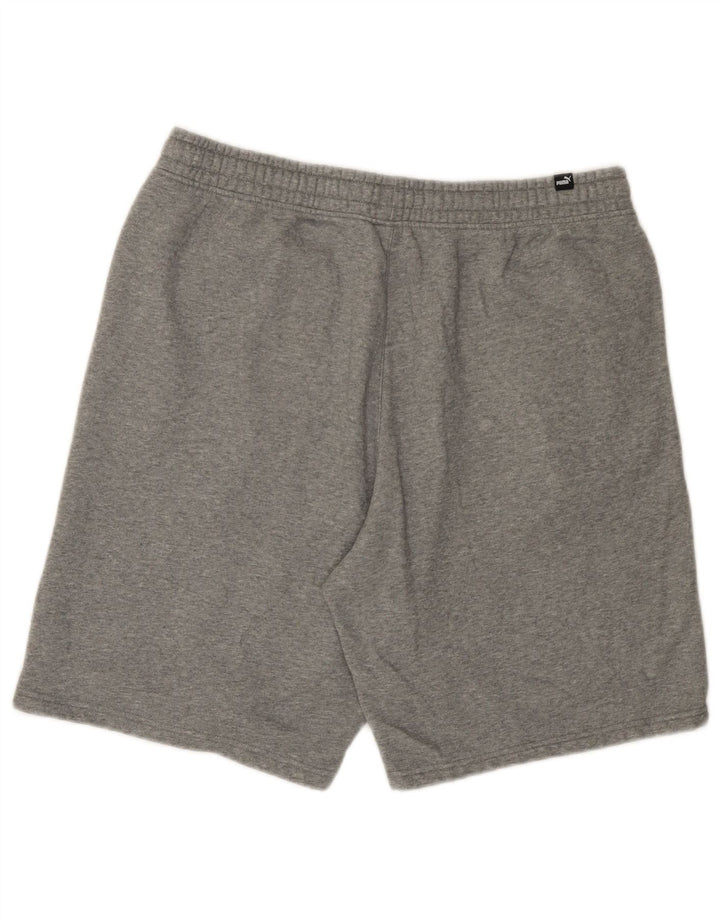 Puma Herre Sportshorts Stor Grå Bomuld