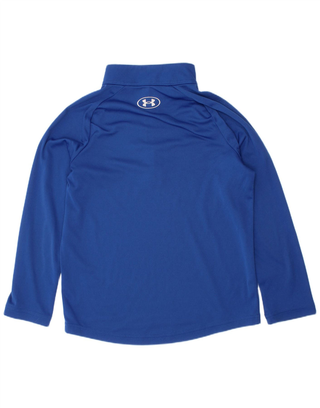Under Armour Boys Zip Neck Pullover Træningsdragt Top 6-7 år XS Blå