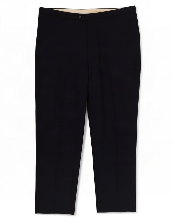 Farah Straight Suit Bukser til mænd W40 L31 Marineblå polyester