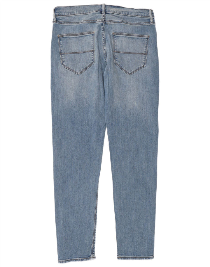 Marks & Spencer Herre Slim Jeans W32 L31 Blå Bomuld