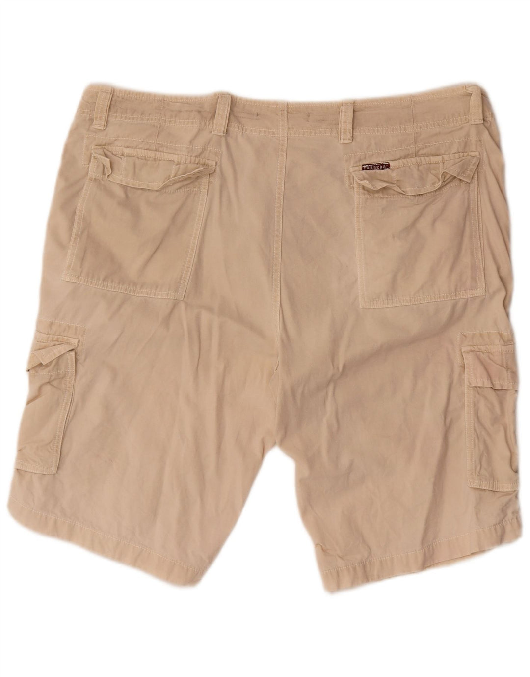 CARRERA Herre 618 Cargo Shorts W42 2XL Beige Bomuld