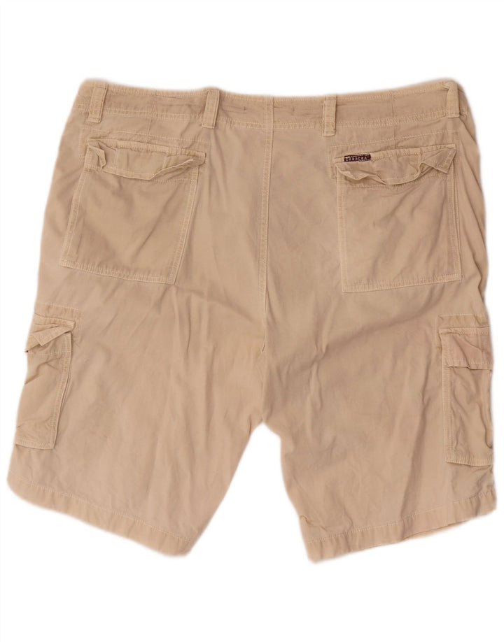 CARRERA Herre 618 Cargo Shorts W42 2XL Beige Bomuld