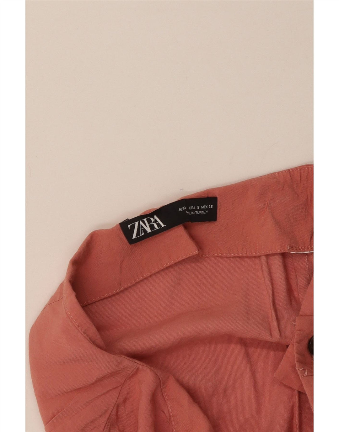 Zara Womens Skort UK 8 Small Pink