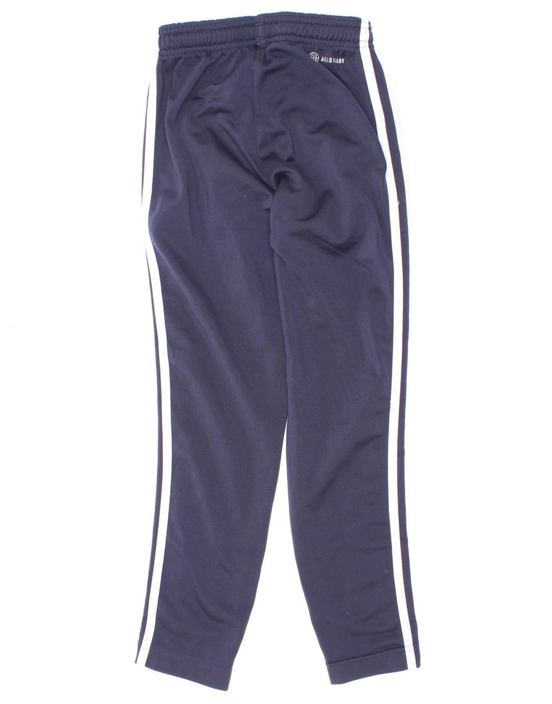 Adidas Boys Aeroready Tracksuit Bukser 7-8 år Navy Blue Polyester