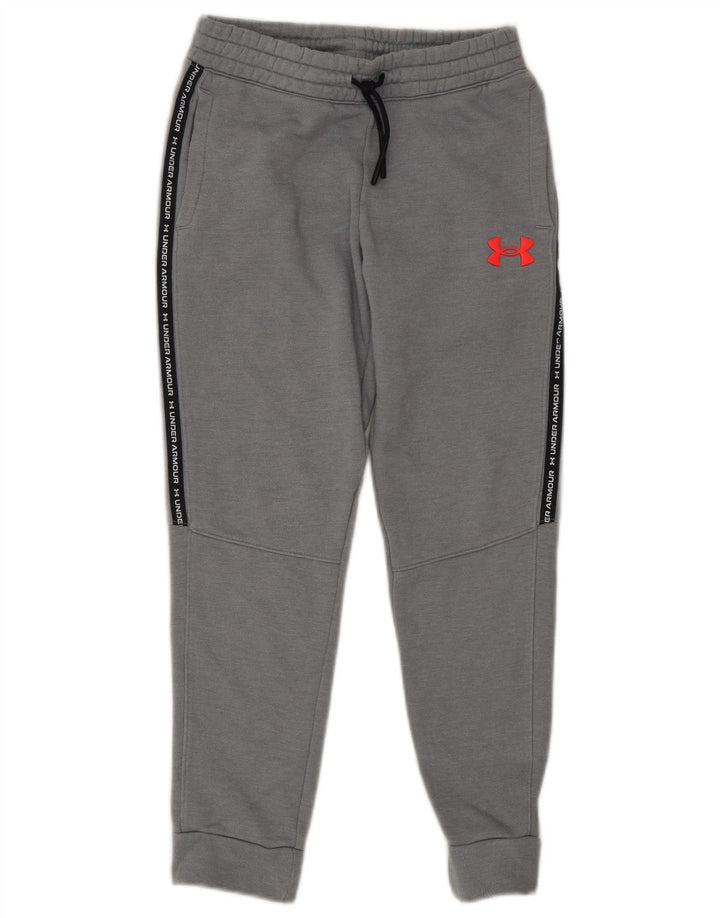UNDER ARMOUR Piger Grafisk træningsdragt Bukser Joggers 7-8 år Små Grå