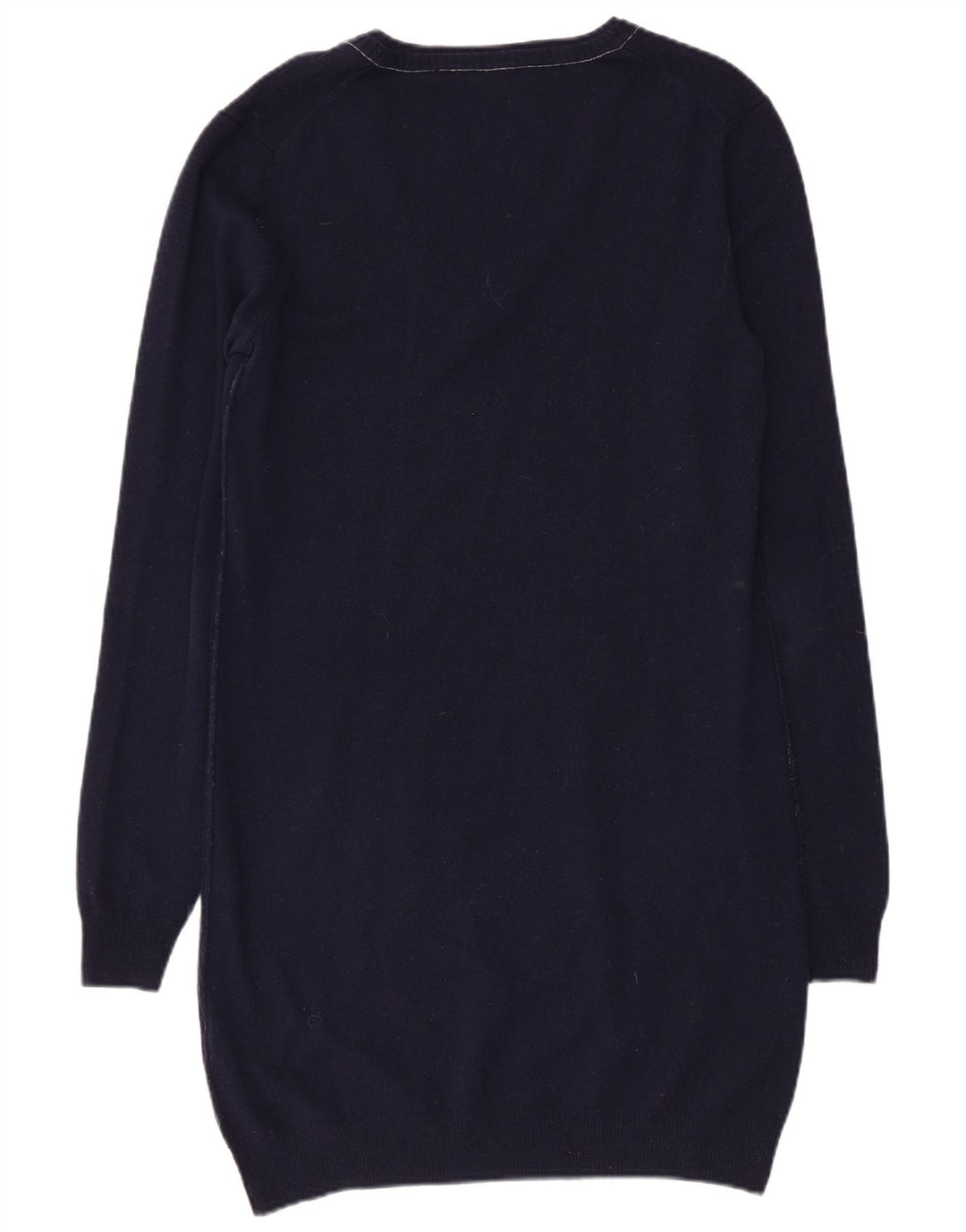 U.S. Polo Assn. Dame Jumper Dress UK 14 Large Navy Blue Wool