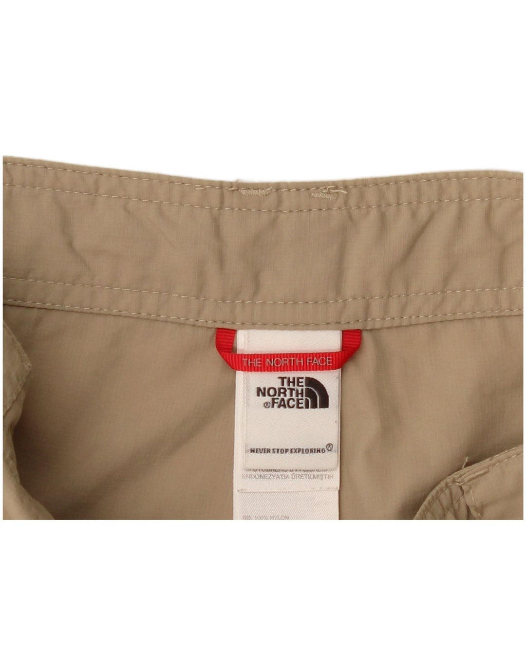 The North Face Dame Cargo Shorts W32 Large Khaki Nylon
