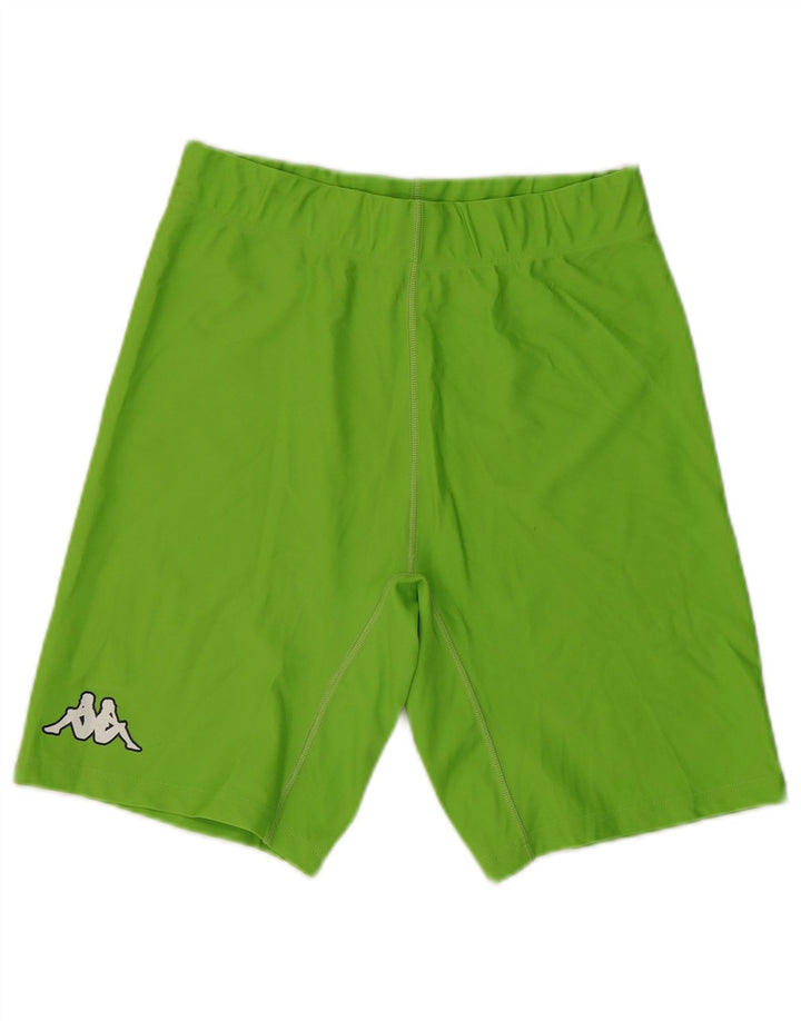 Kappa Sportsshorts til kvinder UK 10 Små grøn polyamid