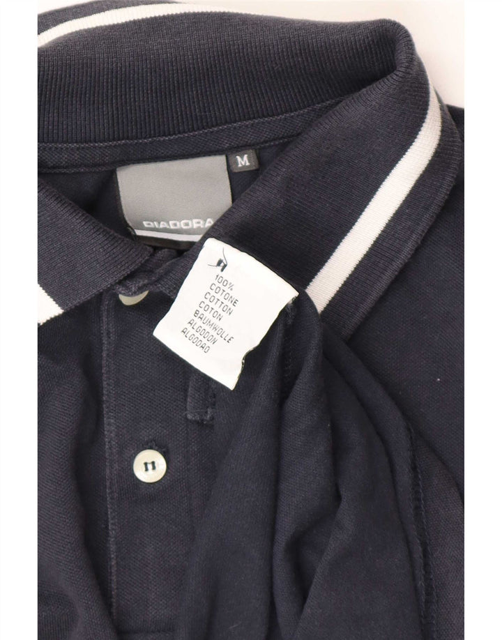 Diadora herre poloshirt Medium marineblå bomuld
