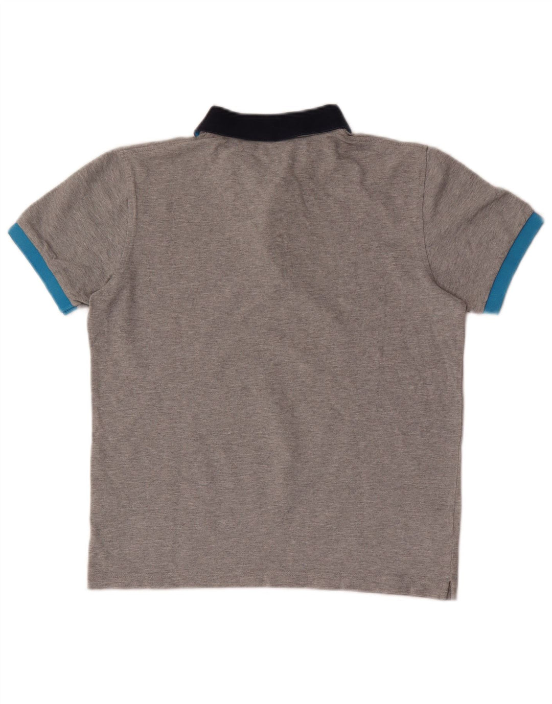 Sun68 Herre poloshirt Lille grå Colourblock Bomuld