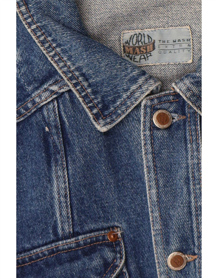 Mash Herre denimjakke UK 42 XL Blå Bomuld