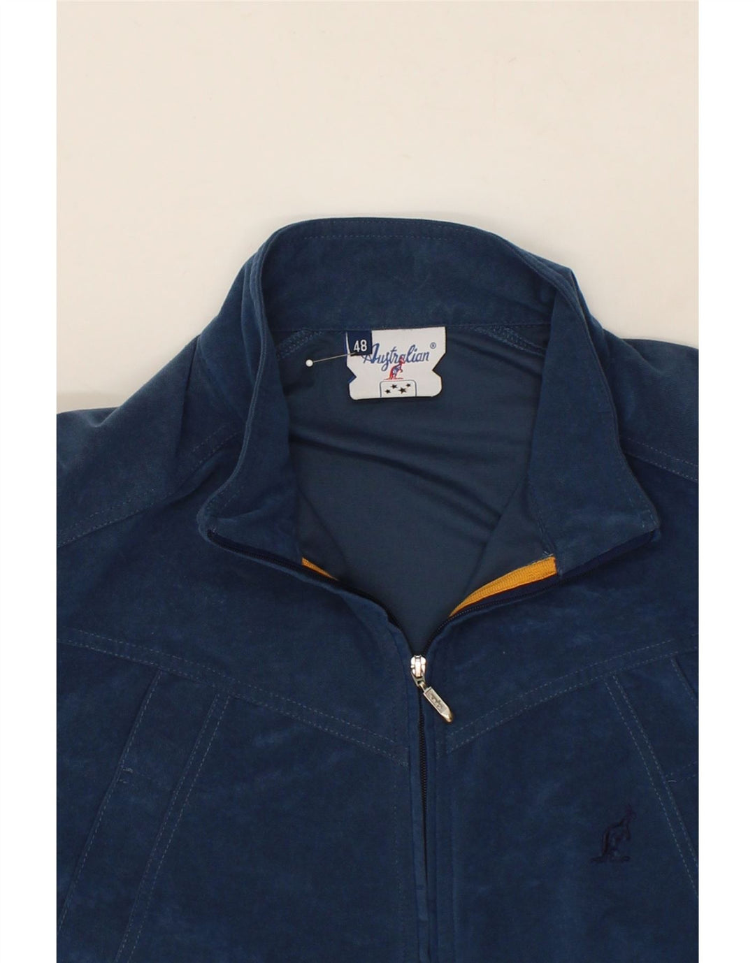 AUSTRALIAN L'ALPINA Womens Tracksuit Top Jacket IT 48 XL Navy Blue Vintage AUSTRALIAN L'ALPINA and Second-Hand AUSTRALIAN L'ALPINA from Messina Hembry 