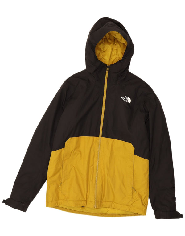 The North Face Herre Hooded Windbreaker Jacket UK 40 Large Black Colourblock