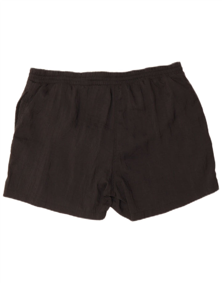 VINTAGE Sportsshorts til mænd Stor sort polyamid