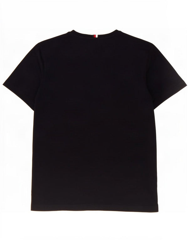 Tommy Hilfiger Herre Grafisk T-Shirt Top XL Sort Bomuld
