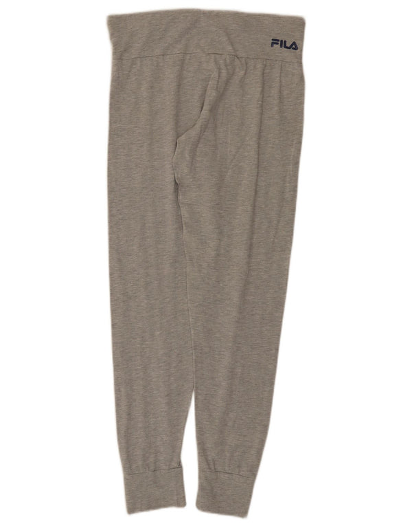 Fila Womens Leggings UK 12 Medium Grey Flecked