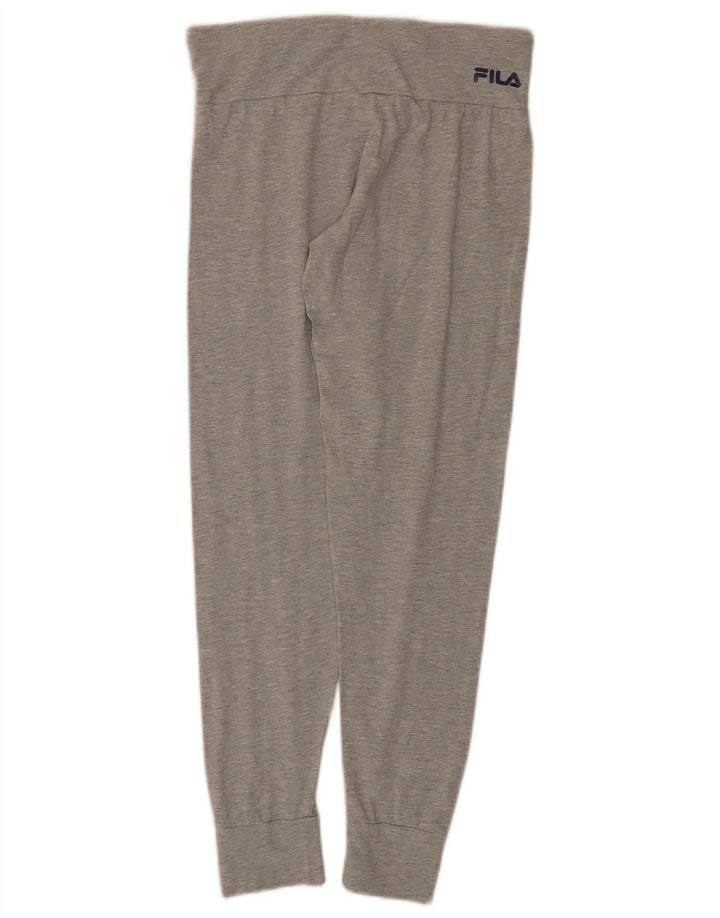 Fila Womens Leggings UK 12 Medium Grey Flecked