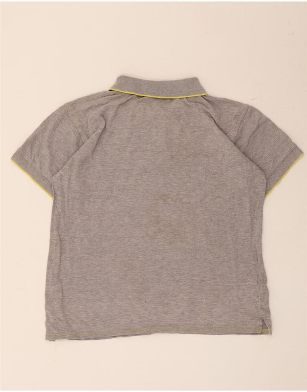Lotto Herre Polo Shirt Medium Grå Stribet