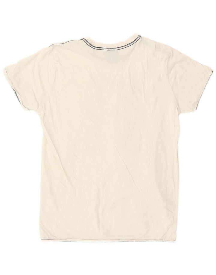 North Sails Drenge Grafisk T-Shirt Top 15-16 År Off White Plettet