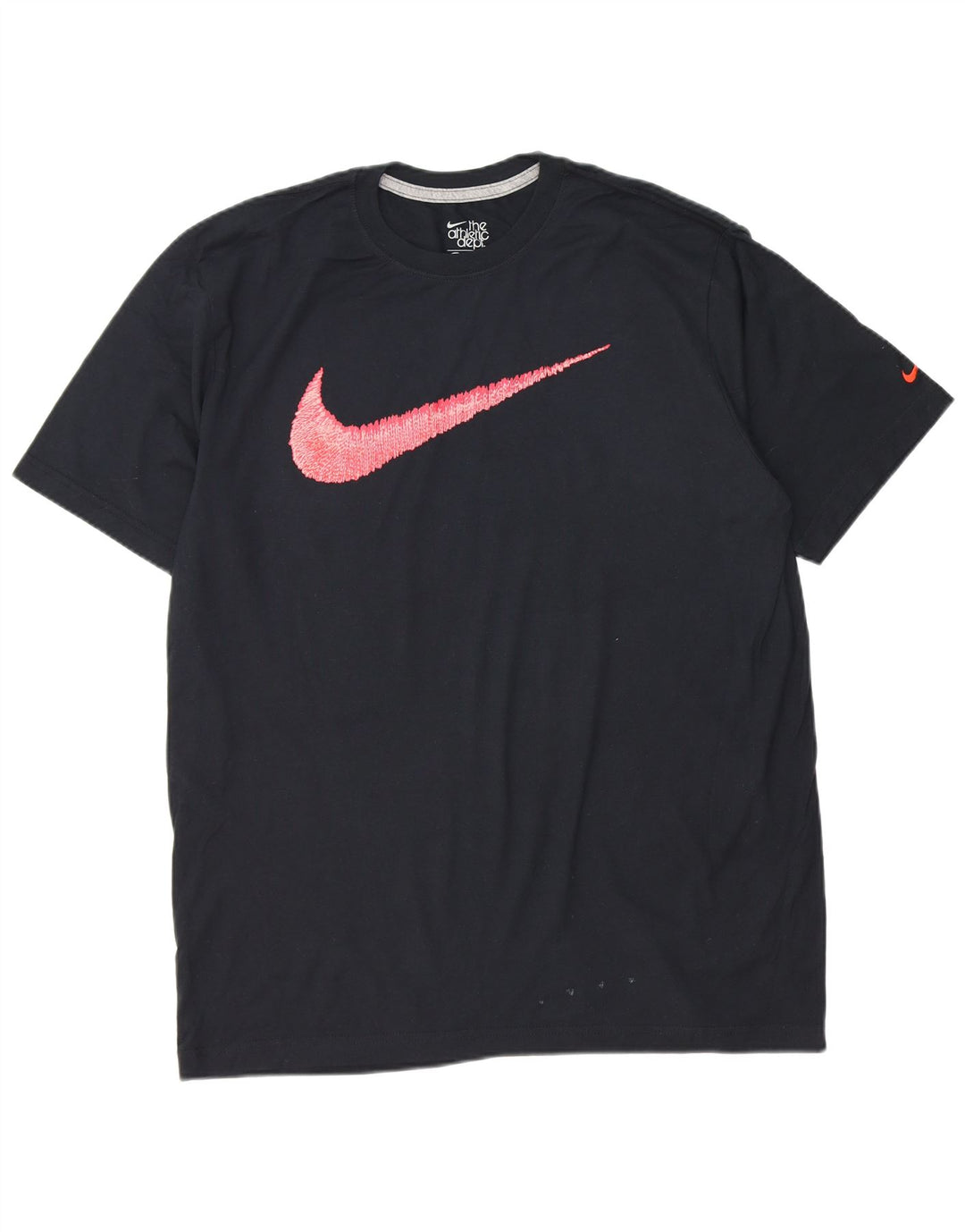 NIKE Mens Standard Fit Graphic T-Shirt Top XL Black