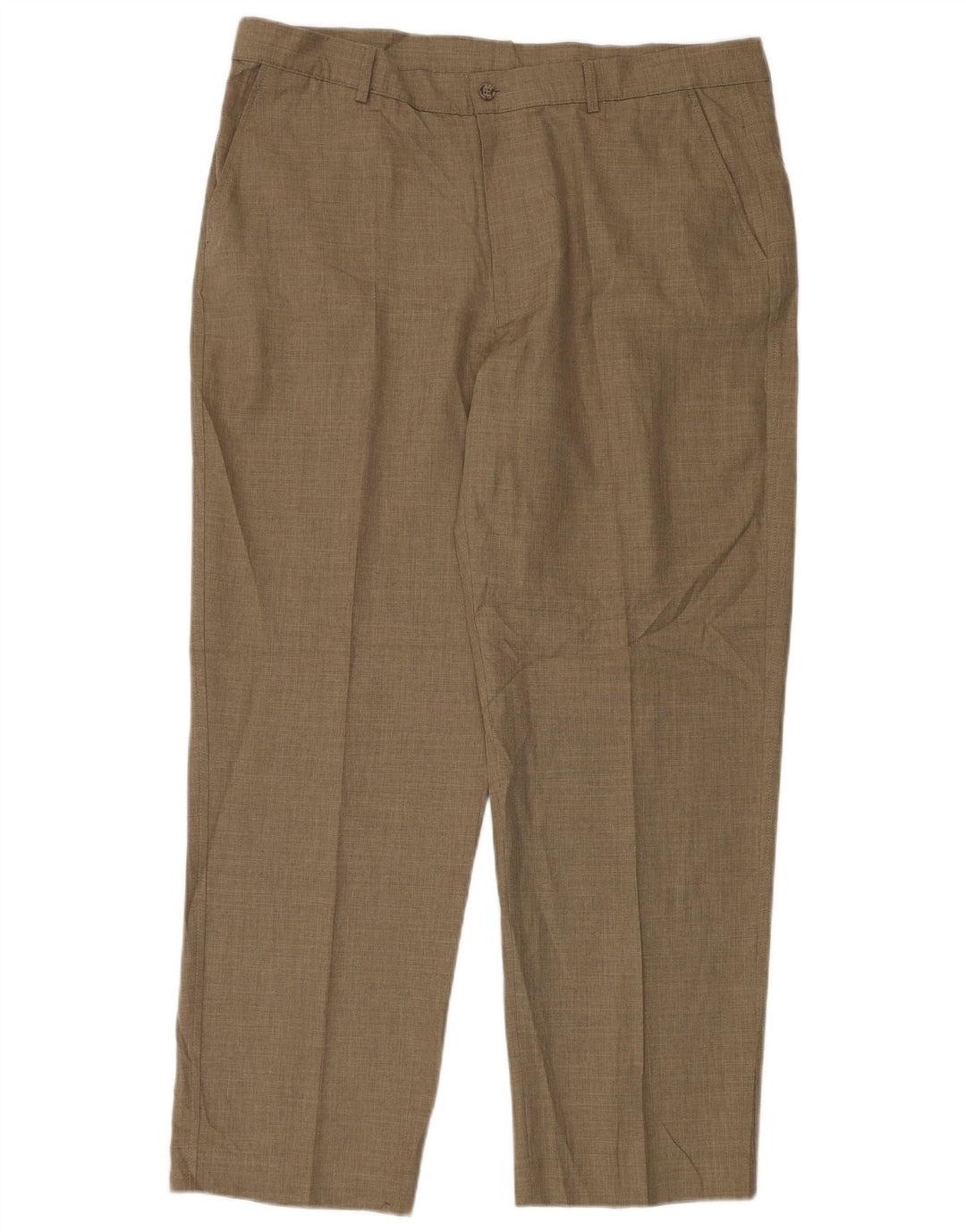 Farah Herre tilspidsede fritidsbukser W40 L31 brun polyester