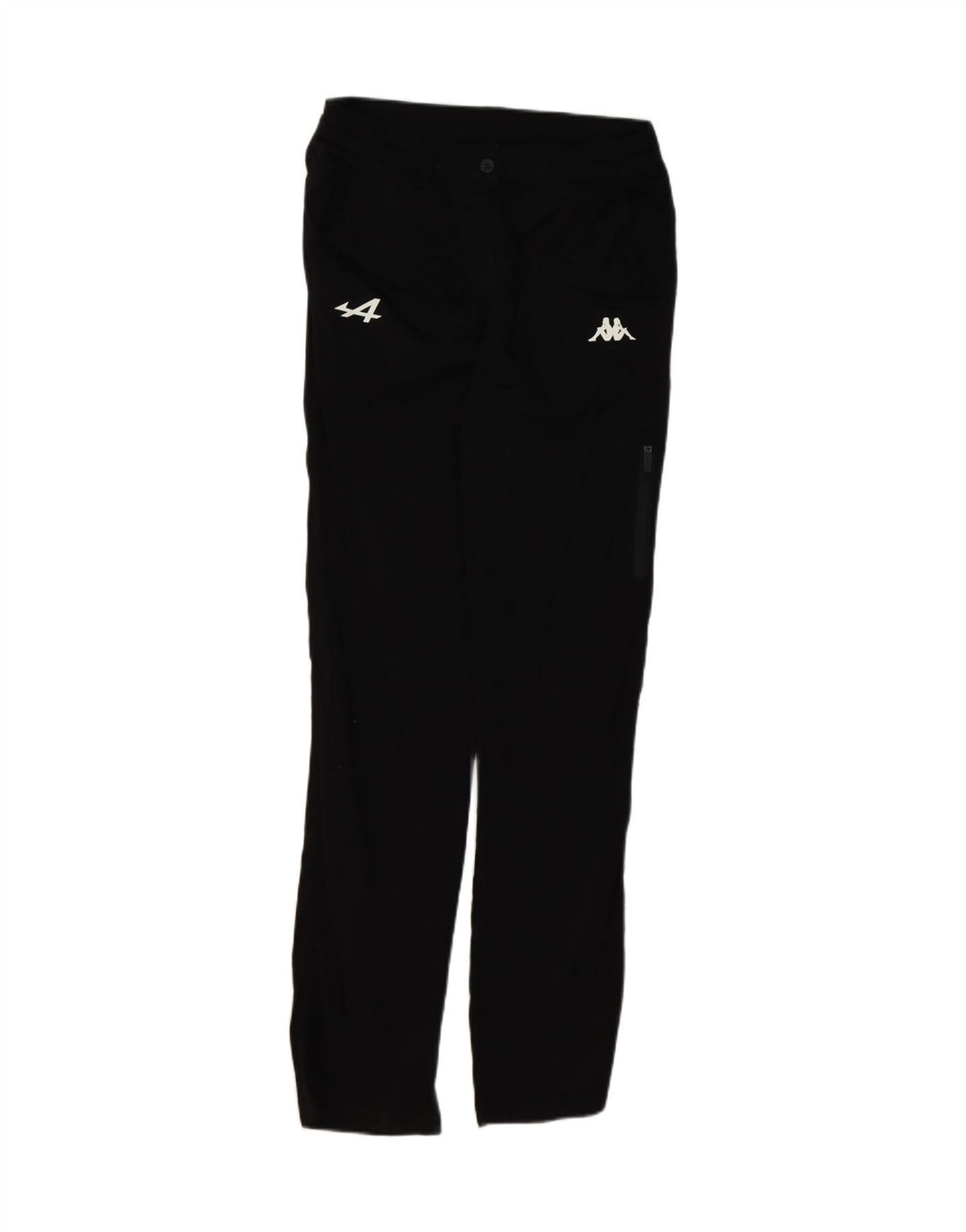KAPPA Mens Gara Slim Cargo Trousers Small W29 L34 Black Cotton Vintage Kappa and Second-Hand Kappa from Messina Hembry 