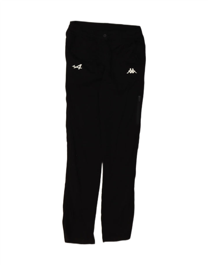 KAPPA Mens Gara Slim Cargo Trousers Small W29 L34 Black Cotton Vintage Kappa and Second-Hand Kappa from Messina Hembry 