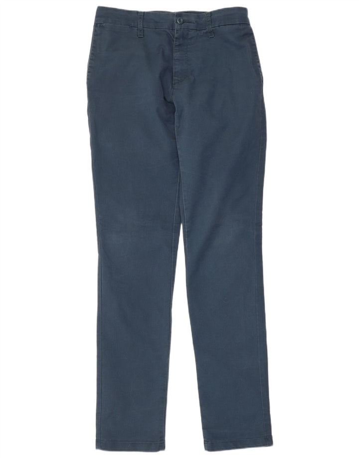Carhartt Herre Slim Chino Bukser W33 L34 Marineblå Polyester