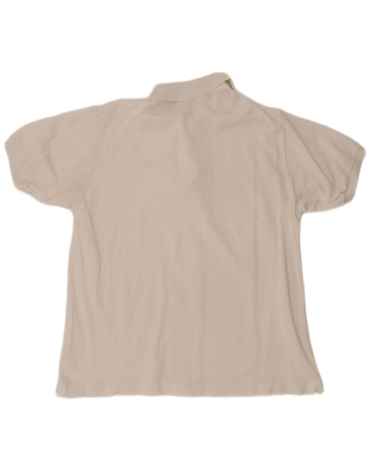 Lacoste Polo Shirt til mænd Størrelse 6 XL Hvid
