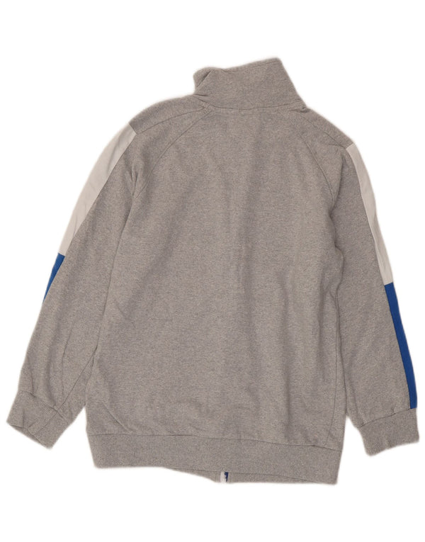 Superga træningsdragt topjakke til kvinder UK 14 Medium Grey Colourblock Bomuld
