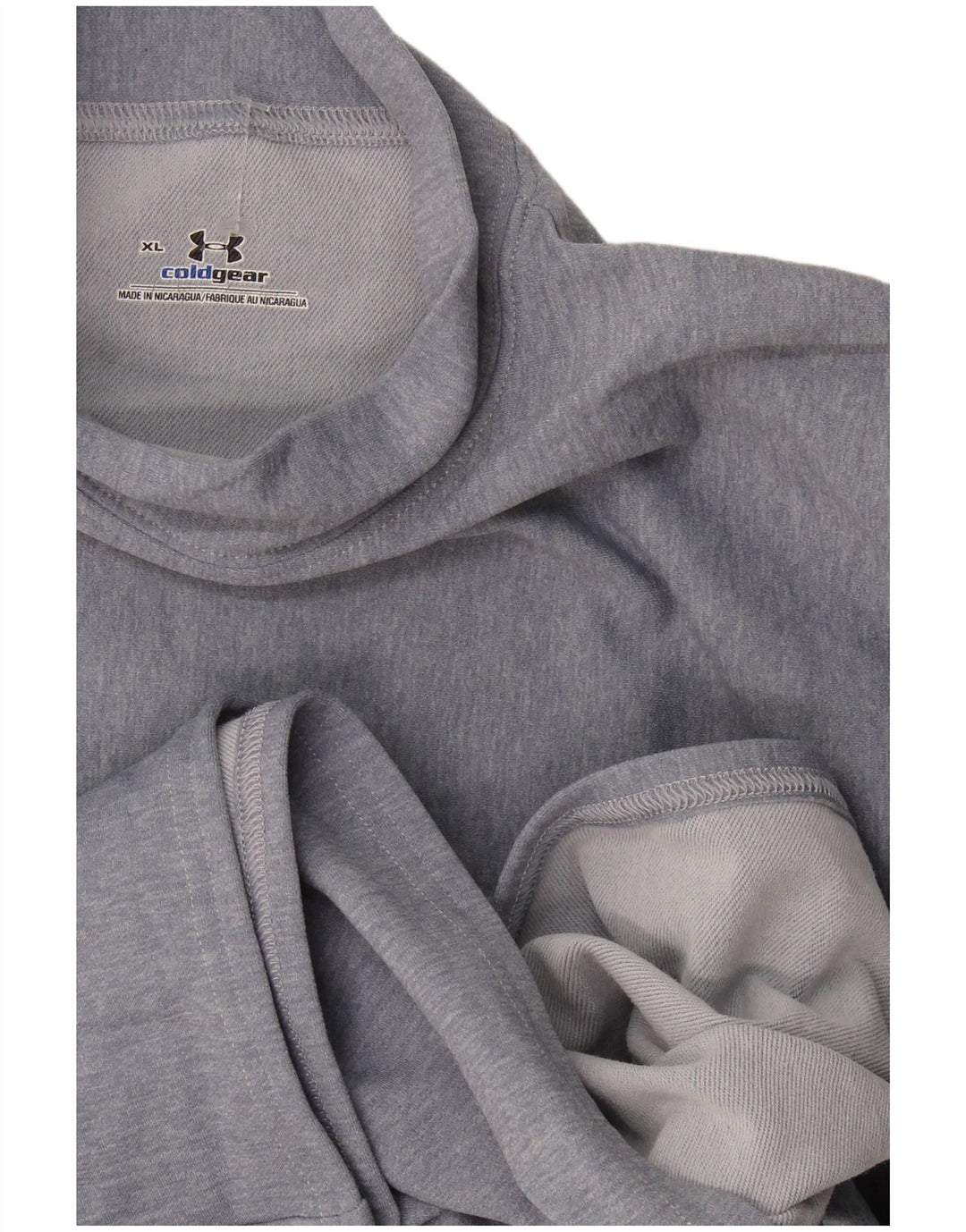Under Armour Dame Cold Gear Top Langærmet UK 18 XL Grå