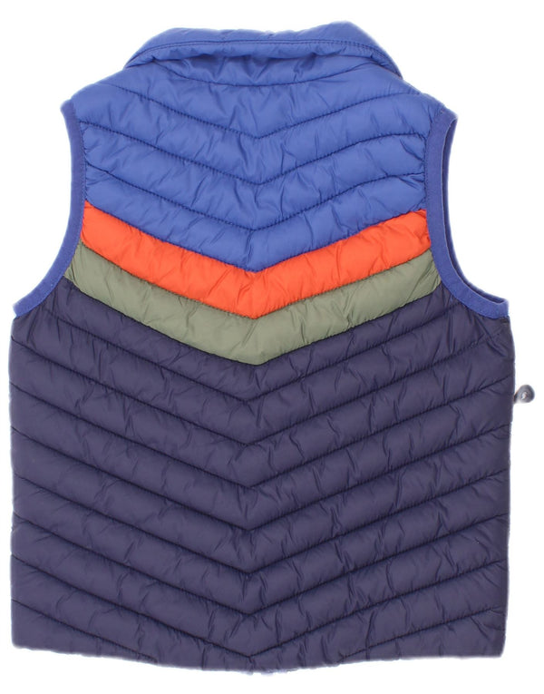 Joules Baby Boys Polstret Gilet 18-24 måneder Navy Blue Colourblock Polyamid