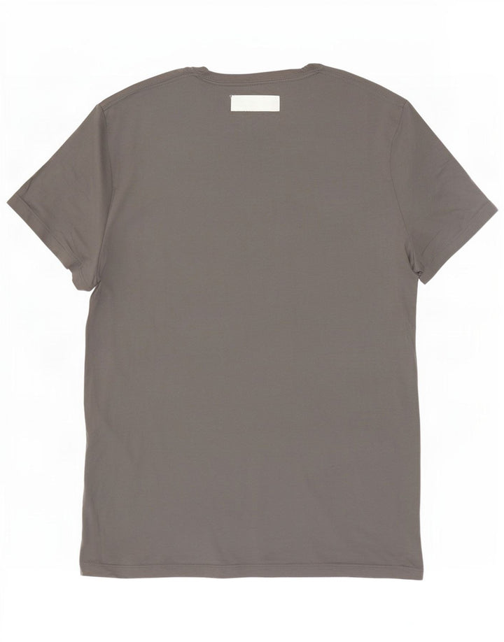 Abercrombie & Fitch herre T-shirt top mellemgrå bomuld