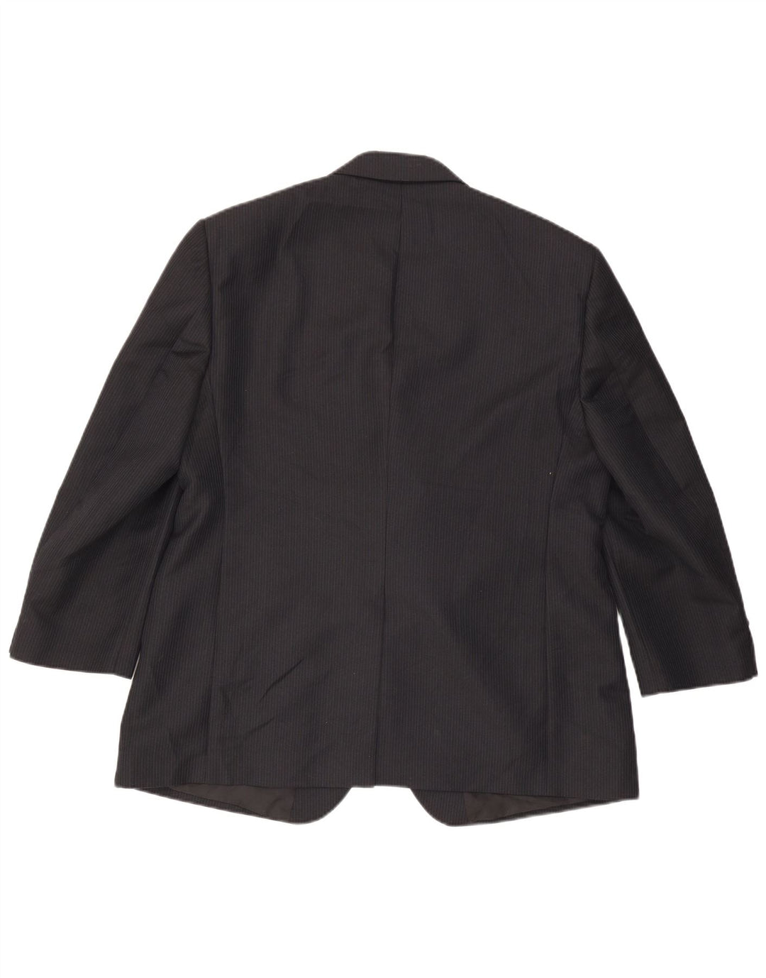 Marks & Spencer Herre 3-knaps blazerjakke UK 44 XL Marineblå nålestribe