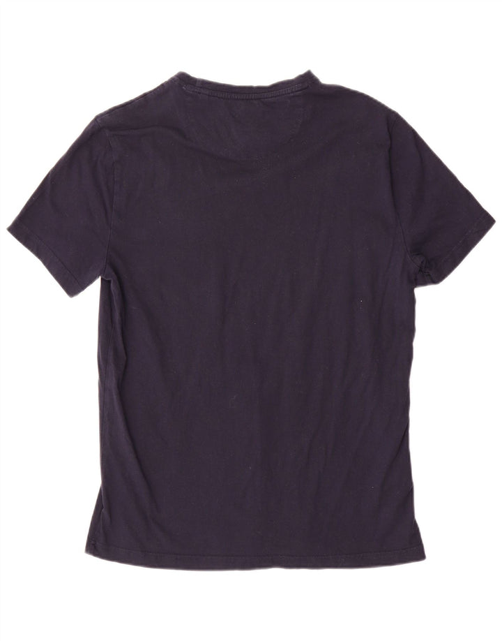 Penguin Herre T-Shirt Top Medium Marineblå Bomuld