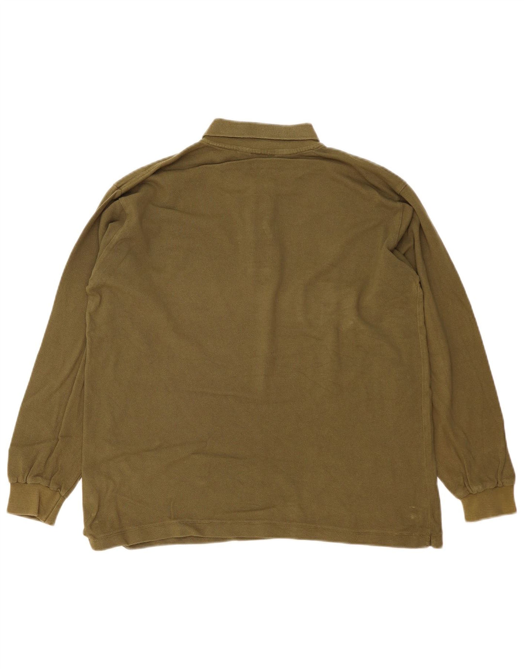 Kappa Langærmet Polo Shirt til mænd Medium Khaki Bomuld