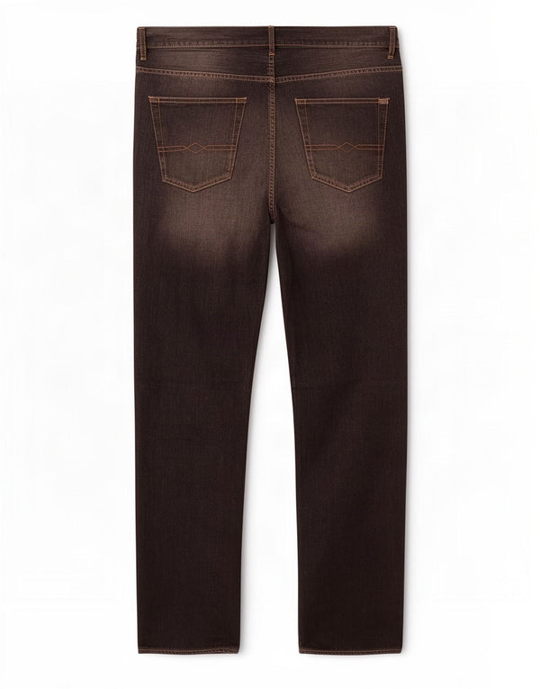 Zara Mens Straight Jeans EU 44 Large W34 L33 Grey Cotton