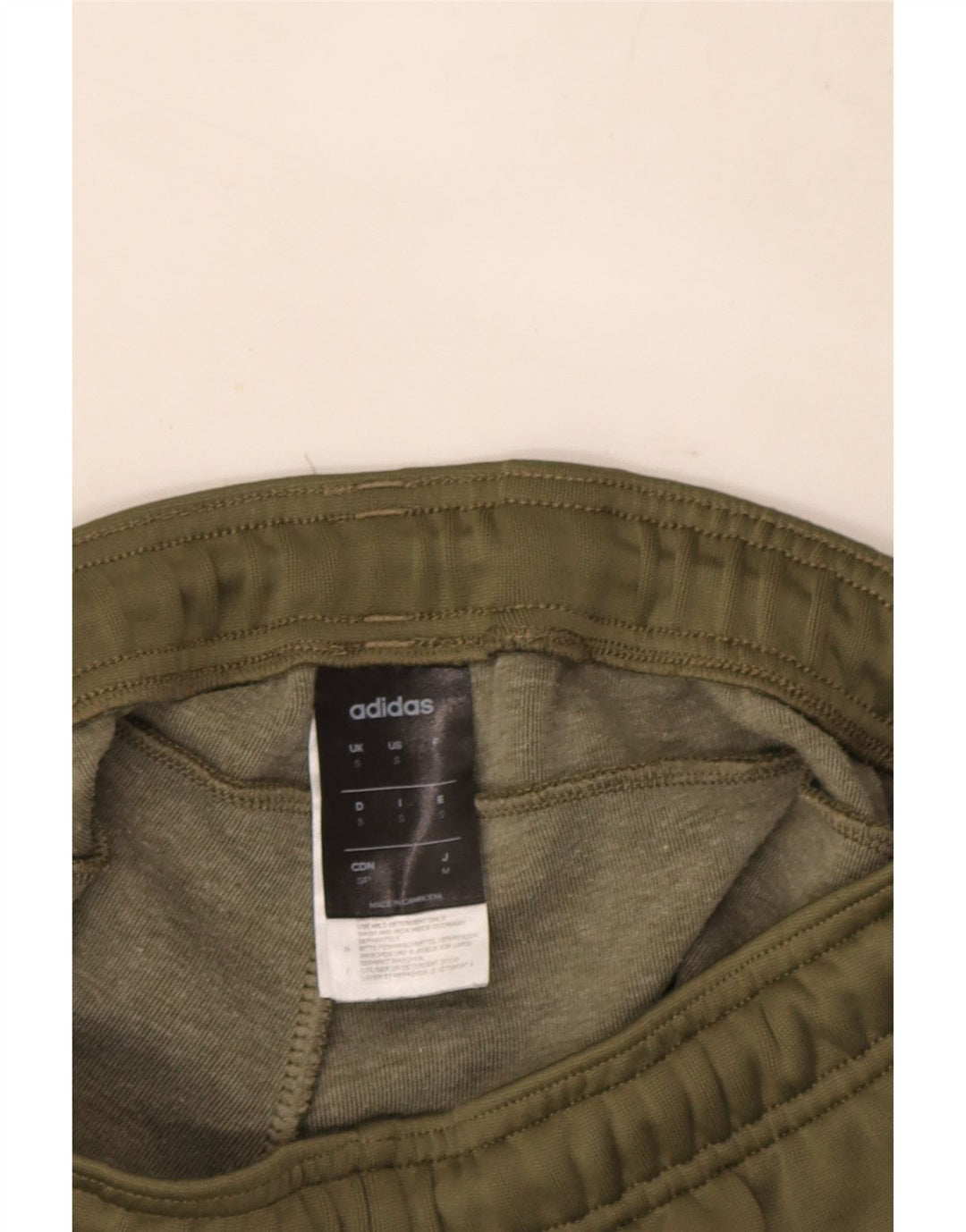 Adidas Træningsdragt til mænd Joggers Små Khaki Polyester
