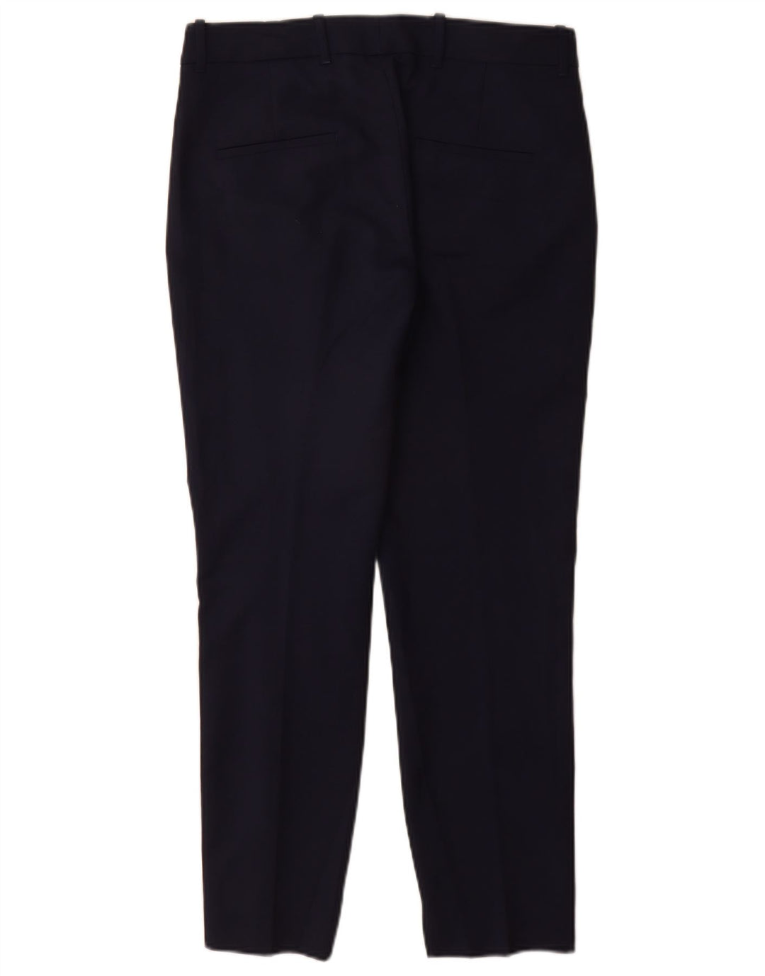 Zara Dame Slim Suit Bukser Medium W28 L29 Marineblå Bomuld