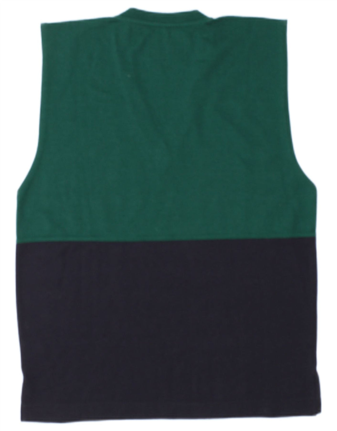 Club Voltaire Herrevest Tank Top Medium Grøn Colourblock Uld
