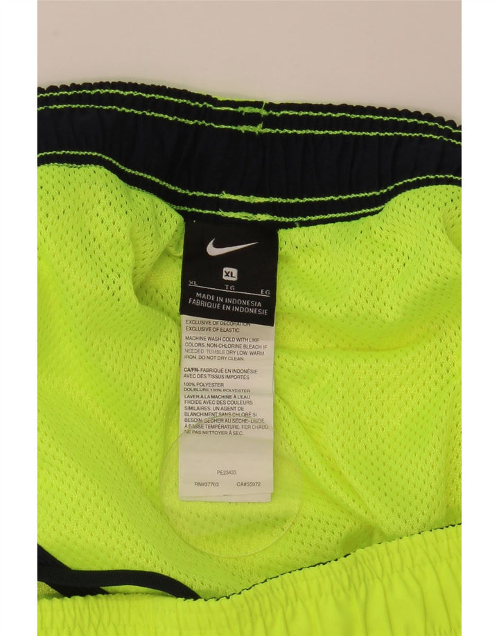 Nike herre sportsshorts XL Grøn polyester