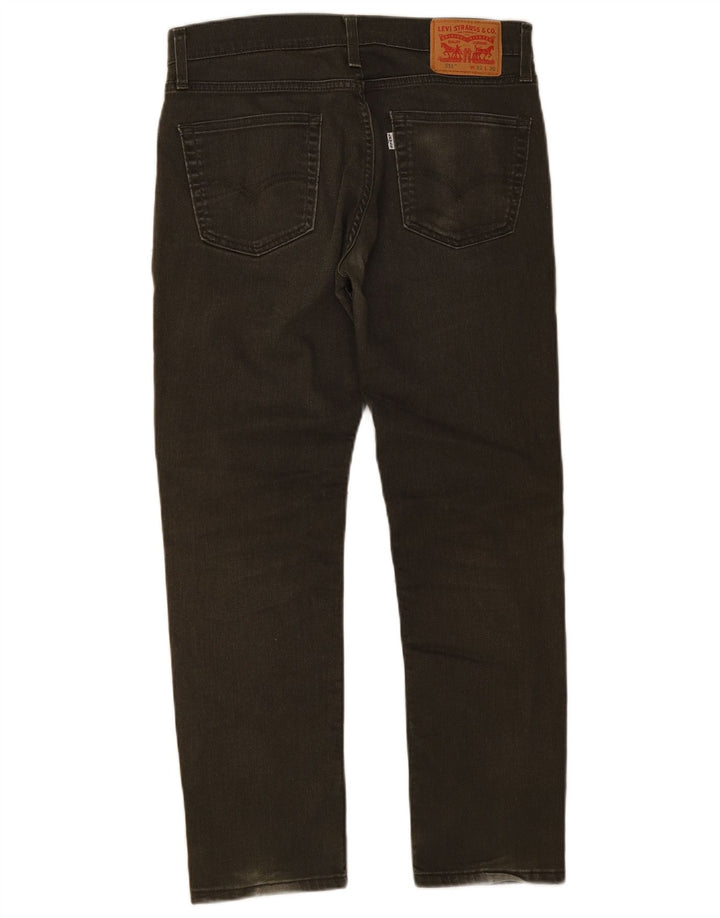 Levi's Herre 511 Slim Jeans W32 L30 Grøn Bomuld