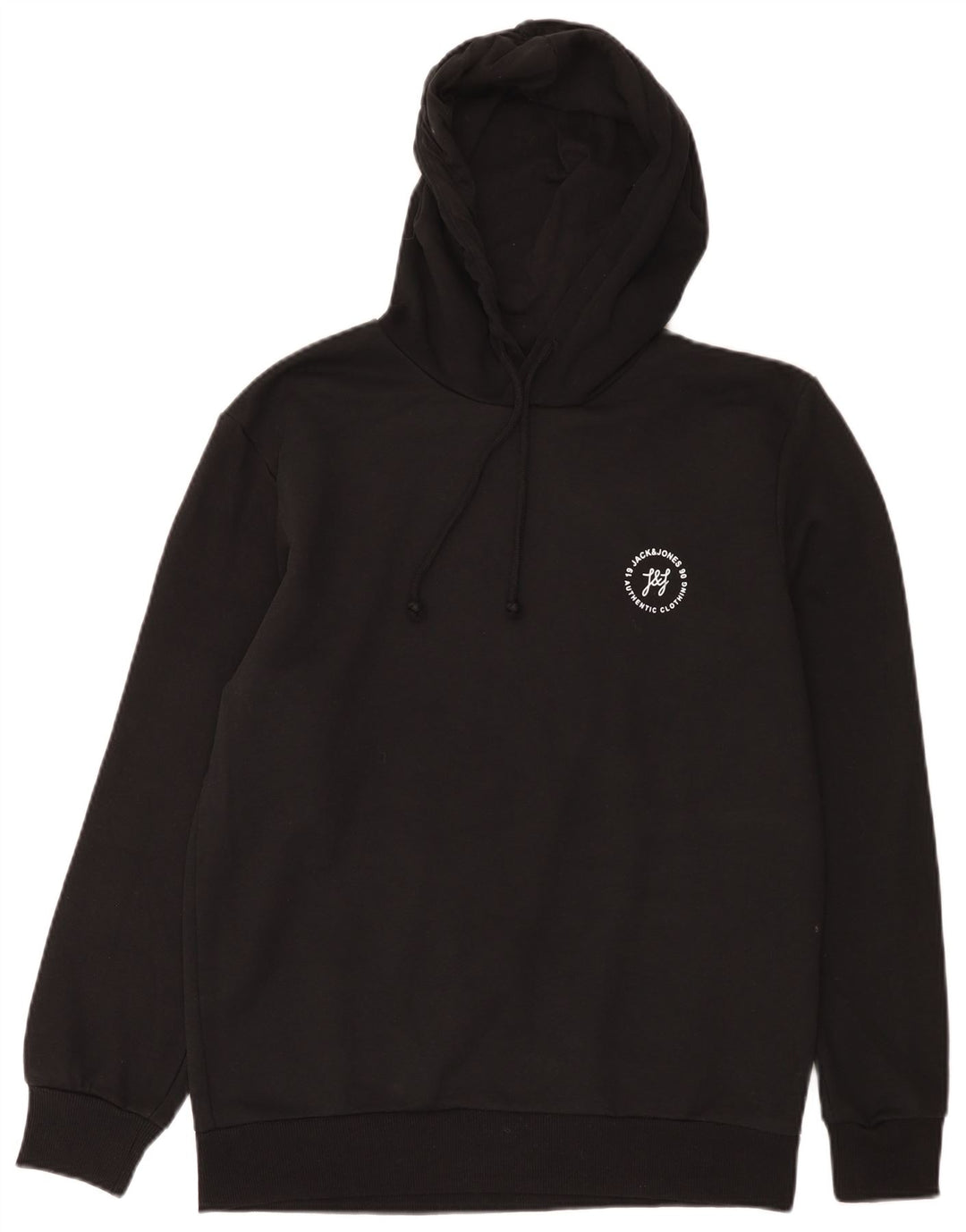 Jack & Jones Herre hættetrøje Jumper Stor sort bomuld