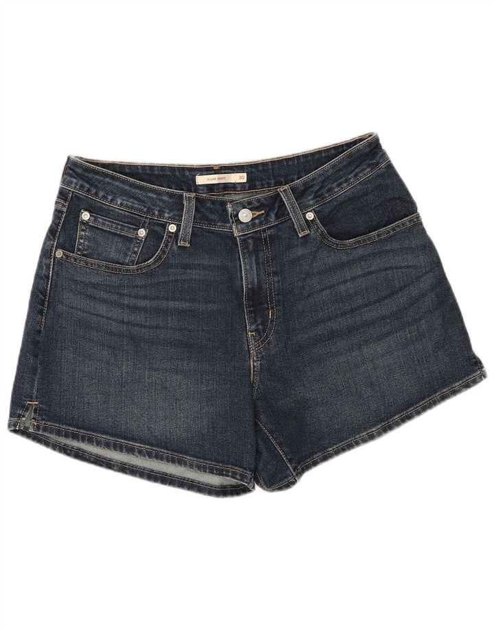 Levi's denimshorts til kvinder W30 mellemblå bomuld